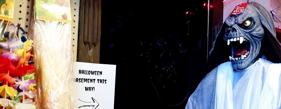 Put away your summer leis, it's time for Halloween at Ye Olde Party Shoppe