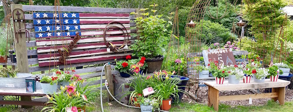 At the Peconic River Herb Farm.