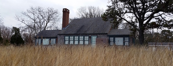 This Sandy-damaged house, at the end of Temple Avenue in Flanders, is slated for demolition by New York State