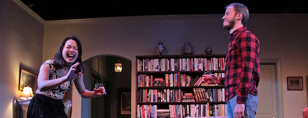 Ben Schnickel as Leo and Samantha Herrara as Amanda in HTC's production of "4000 Miles" | tom kochie photo for HTC