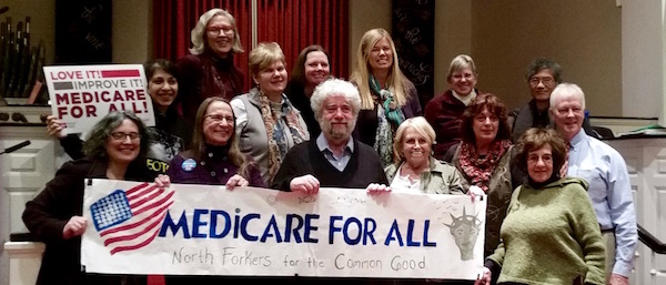 At the North Forkers For the Common Good health care forum March 23.