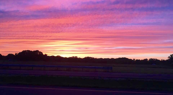 Friday, Sunset.