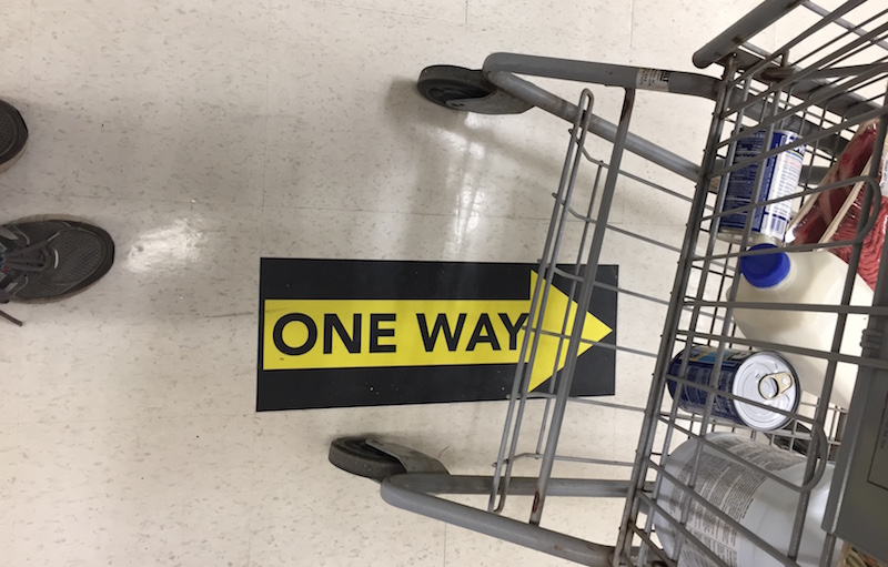 One Way Shopping Cart