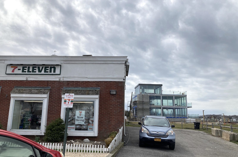 Sag Harbor's 7-Eleven is slated to close this month as part of a massive redevelopment proposed for the village's waterfront.