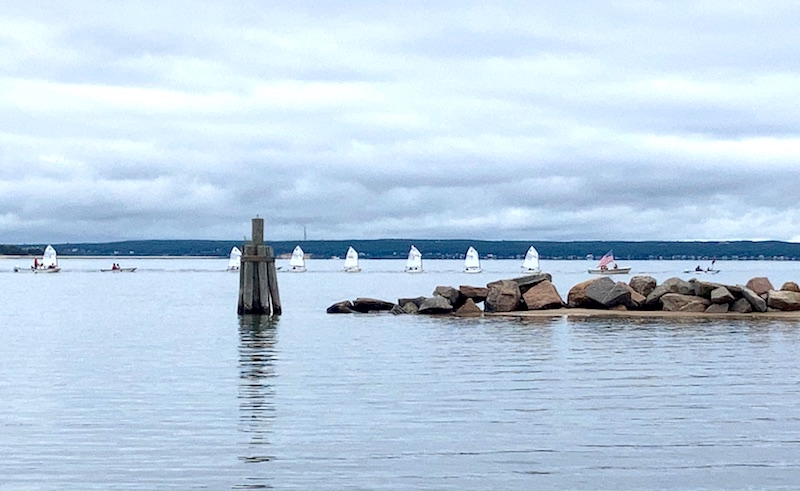 The Old Cove Armada arrives for the Fourth