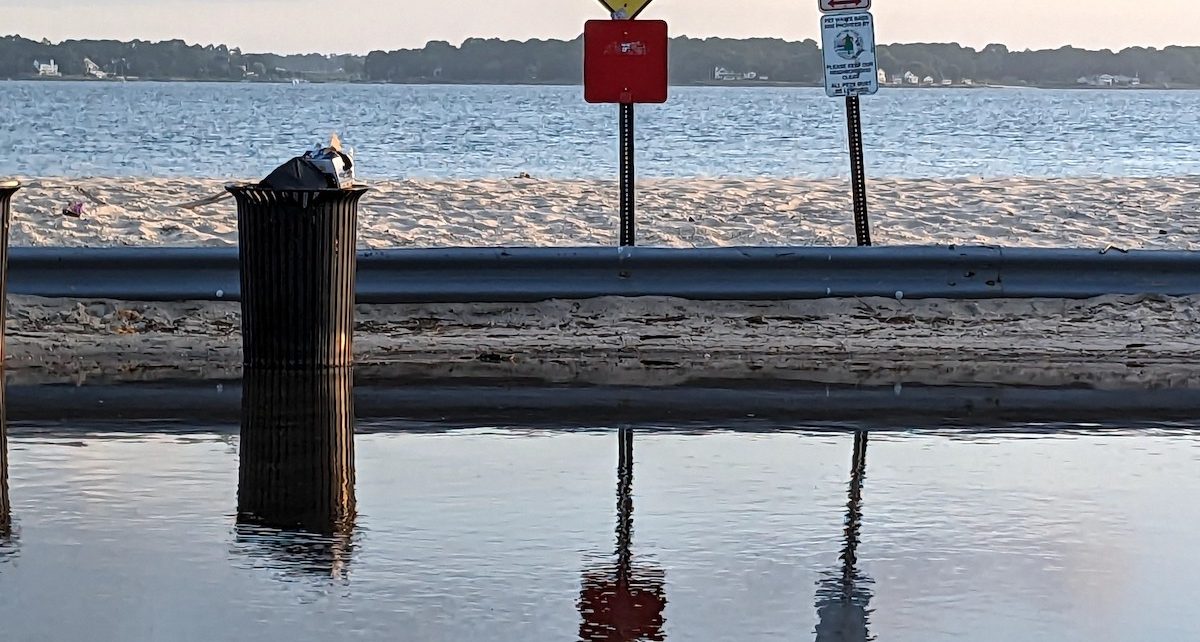 stop sign reflections
