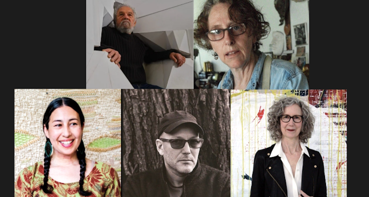 Clockwise from top left: Allan Wexler, Marianne Weil, Anne Sherwood Pundyk, Bill Morrison and Darlene Charneco.
