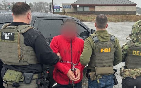 ICE officers often work with other federal agencies. |. Immigration & Customs Enforcement photo