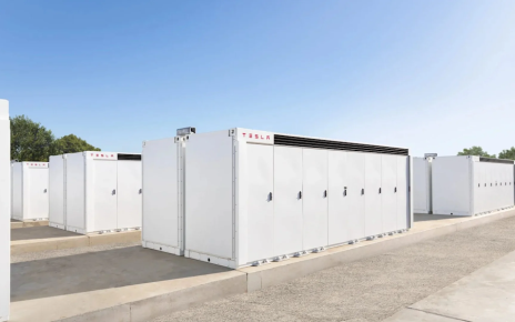 A rendering of the Tesla Megapack. |. Tesla photo