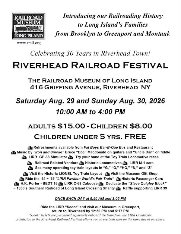 Riverhead Railroad Festival