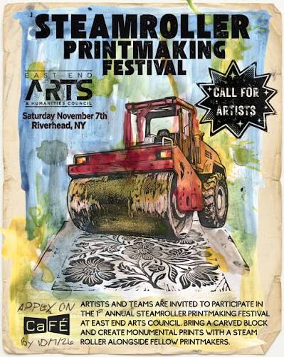 East End Arts Steamroller Printmaking Festival