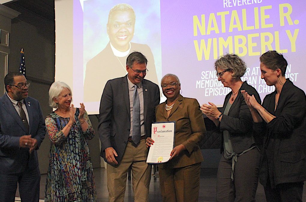Pastor Natalie Wimberly Receives Southold Town's Helen Wright Prince Award